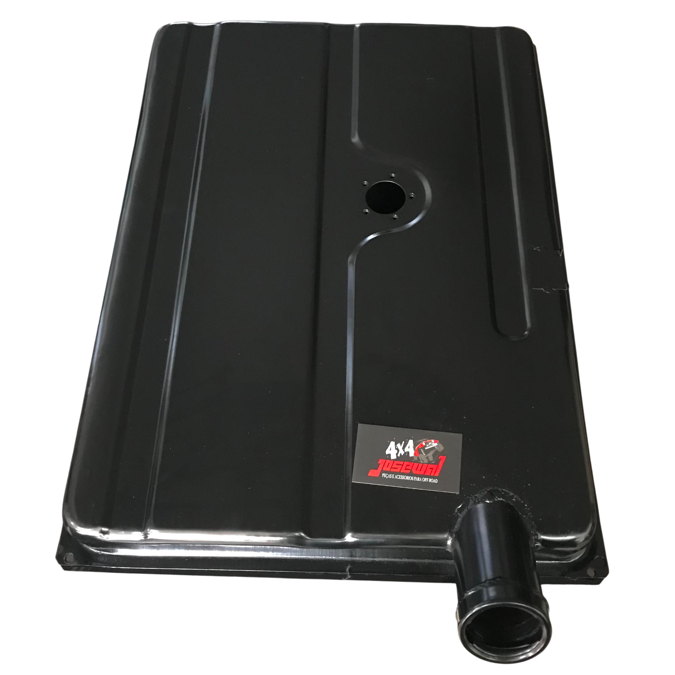 TANQUE DE COMBUSTÍVEL PARA JEEP WILLYS CJ3 - 48 Á 57 BOCAL GROSSO FERRO