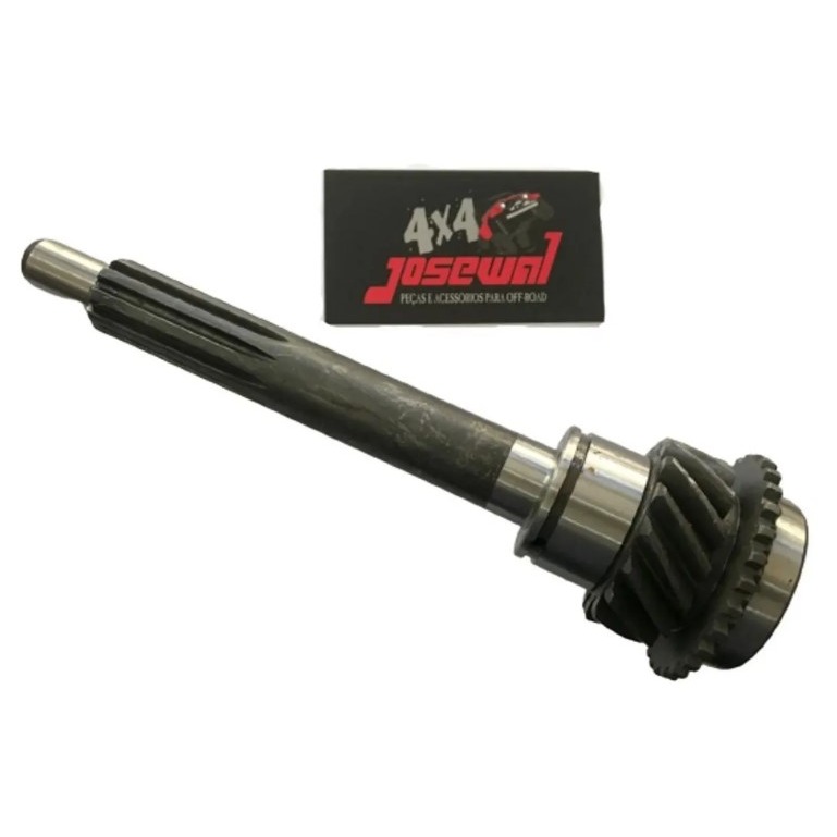 EIXO PILOTO 16 DENTES JIPE RURAL F75 CURTO WILLYS 6CC COM ADAPTAÇÃO