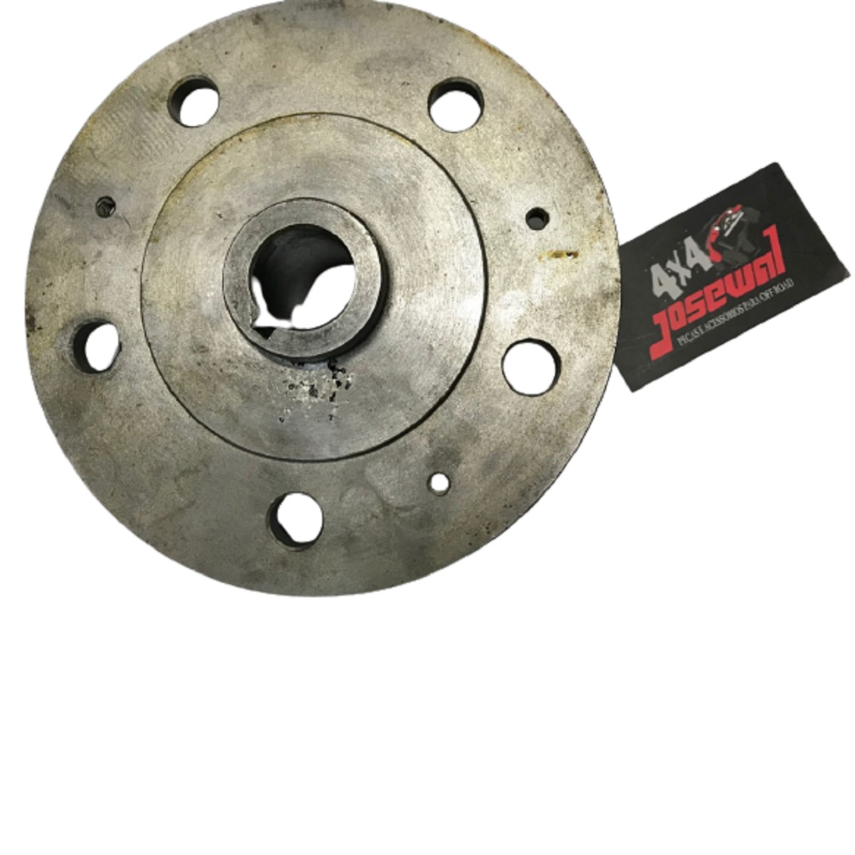 CUBO DA RODA TRASEIRA WILLYS JEEP RURAL F75 CHAVETADO DE 1951 A 1964