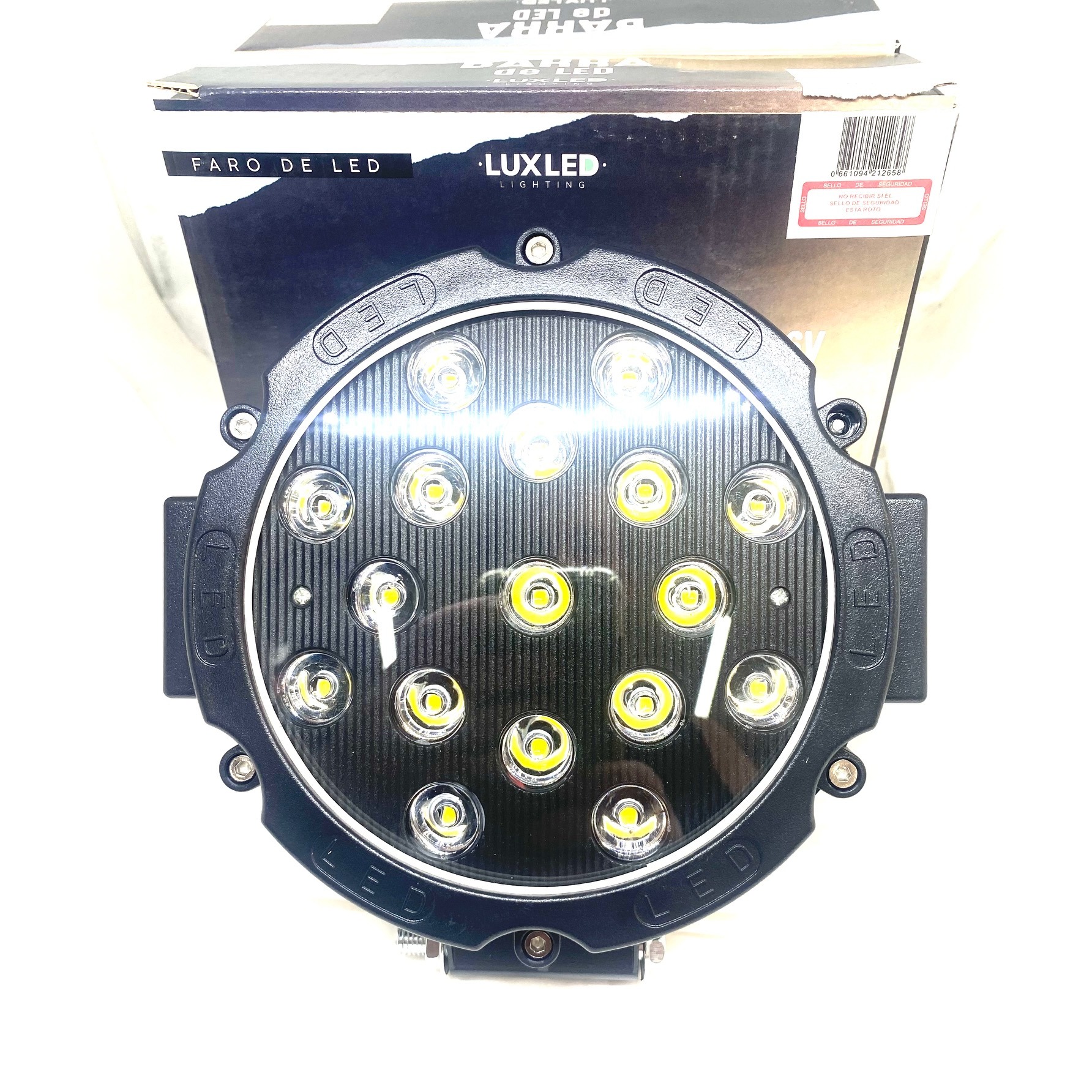 FAROL DE MILHA OFF ROAD LED REDONDO - 51W