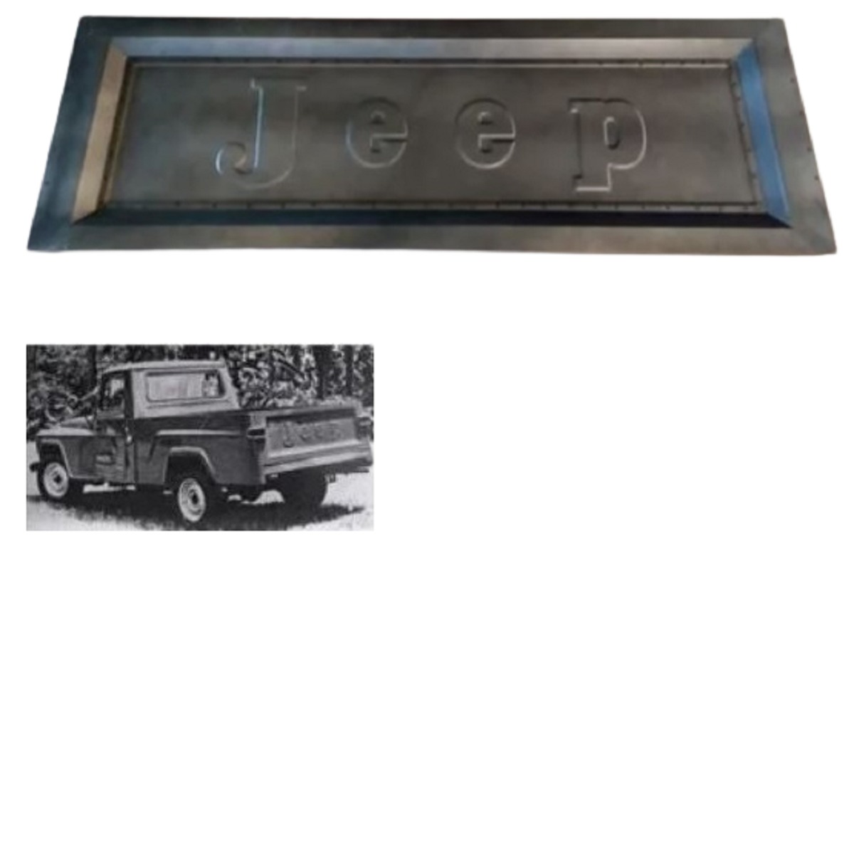 TAMPA TRASEIRA F75 ESCRITO JEEP