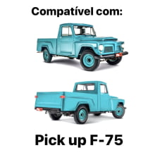CANALETA E PESTANA DAS PORTAS DIANTEIRAS RURAL / F75 WILLYS
