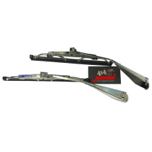 BRAÇO E PALHETA DO LIMPADOR CROMADOS – JEEP WILLYS CJ3 / CJ5 / CJ6