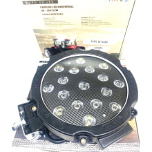 FAROL DE MILHA OFF ROAD LED REDONDO - 51W