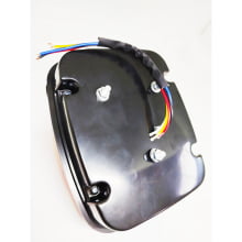 LANTERNA TRASEIRA QUADRADA LED TIPO CARGO MARMITÃO JEEP TROLLER UNIVERSAL - PAR 2 PEÇAS