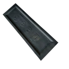 TAMPA TRASEIRA F75 ESCRITO JEEP